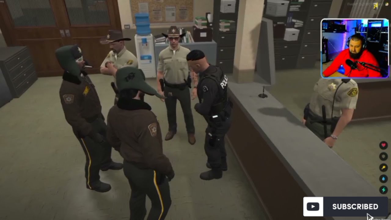 Donbrada-Avdulj Burek i Mrva prvi radni dan u policiji(šerif)sva trojica u patroli🤣N-Team rp server