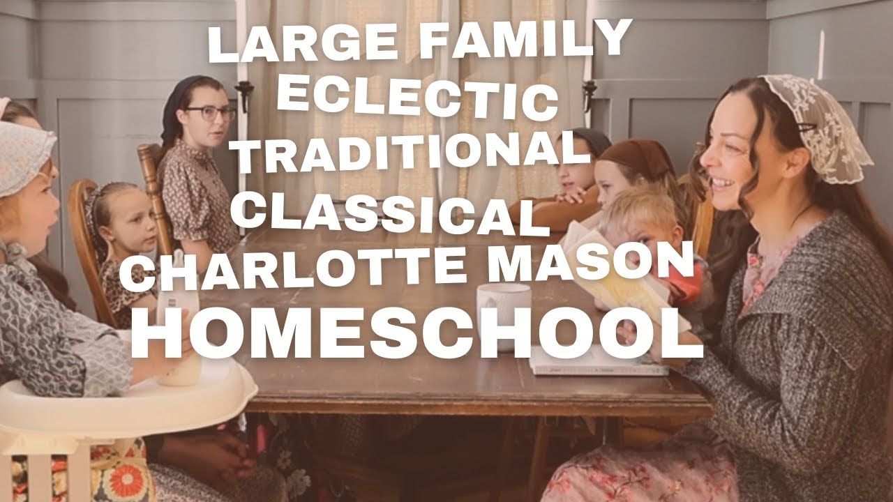 How We Do Large Family Homeschooling