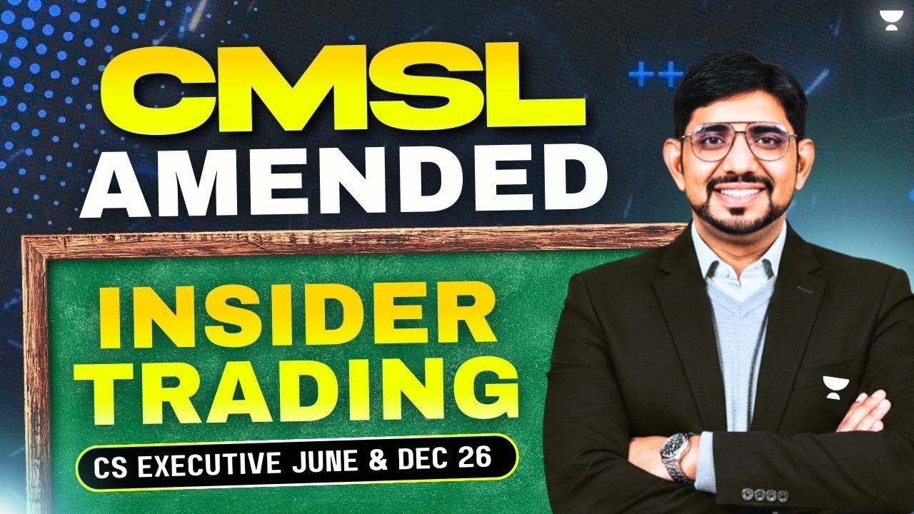 CMSL MARATHON | ONE SHOT REVISION | CS EXECUTIVE JUNE & DEC 26  | CS AMIT VOHRA | UNACADEMY