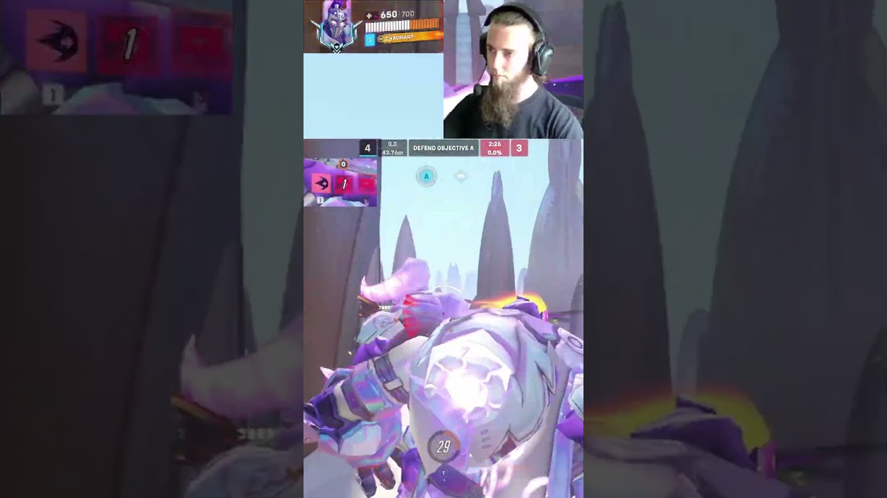 Taking you with me #Chadhart #Reinhardt #Overwatch2 #Tank
