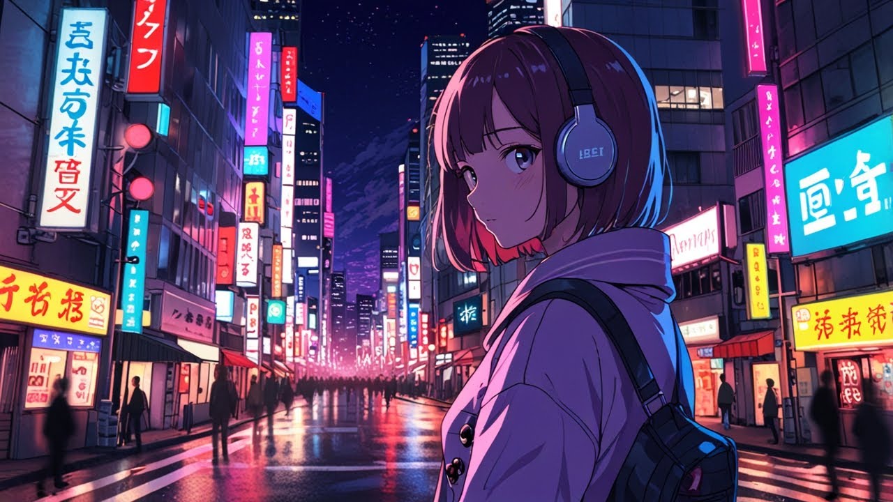 Night City Lofi - Chill Beats for Study, Focus & Relax