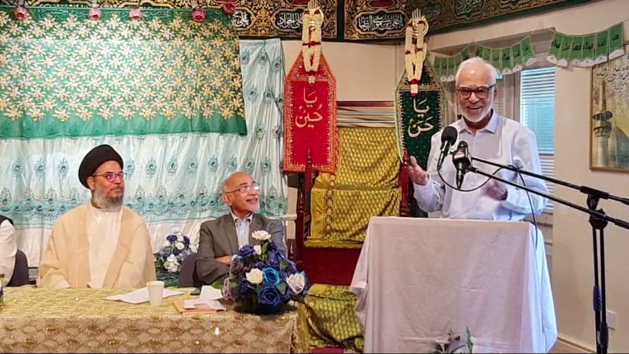 Allama Syed Aqeel ul Gharavi Live Jashan e Ghadeer London UK | Kawish Channel UK
