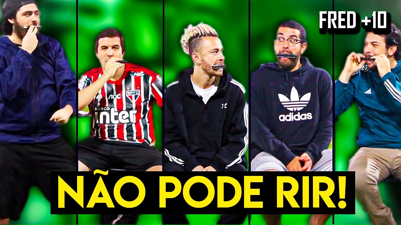 O melhor desafio do N&Atilde;O PODE RIR de todos os tempos!