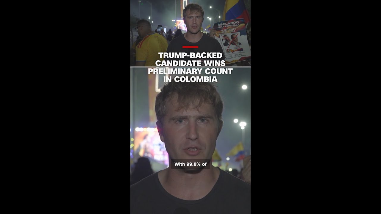 Trump-backed candidate wins preliminary count in Colombia