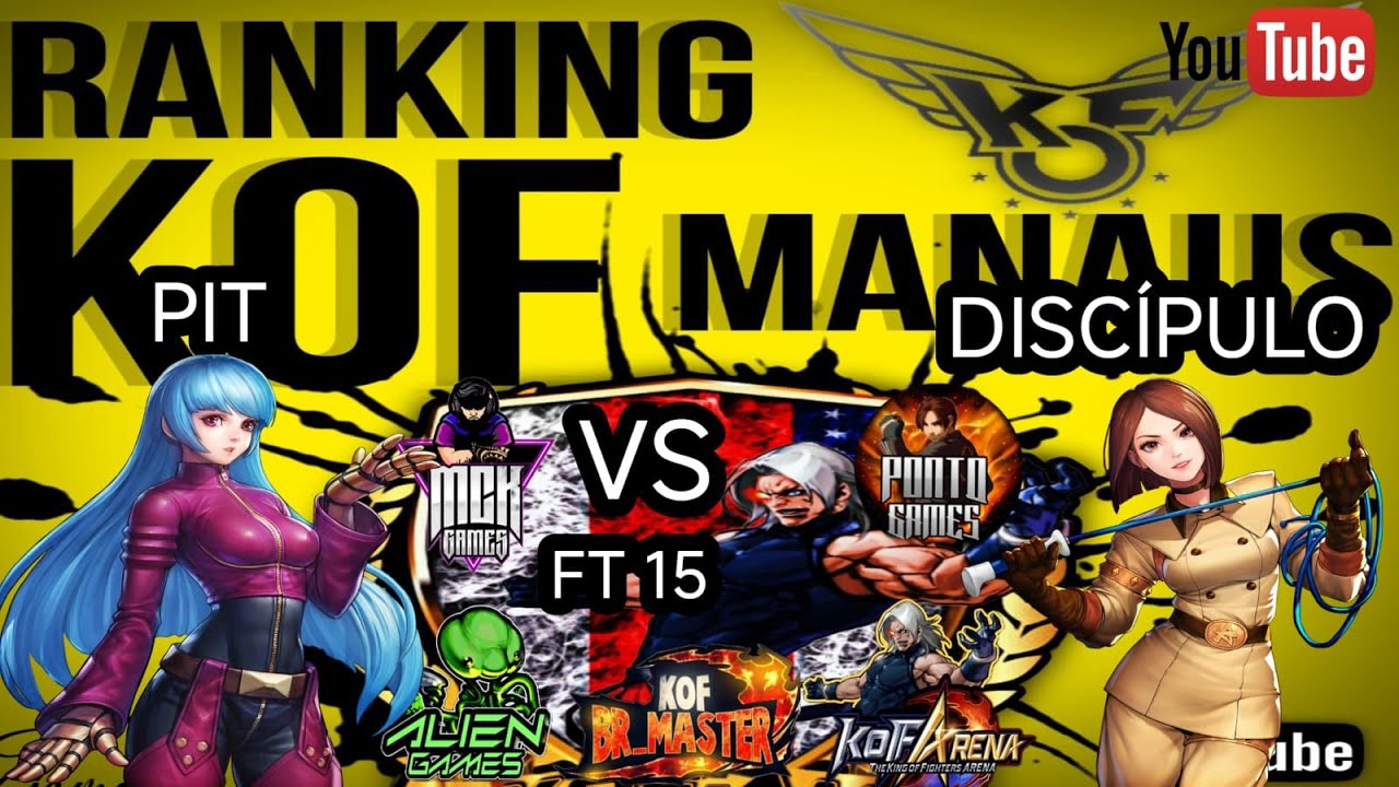 PIT VS DISCIPULO FT 15 OFF LINE PELO RANK KOF AM.