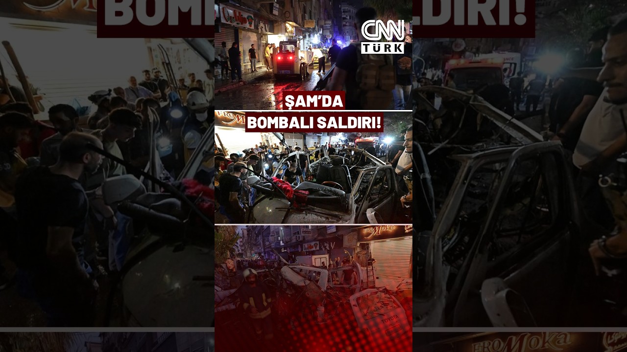 Bomb Attack in Damascus: Bomb Placed on Passenger Bus Detonates!