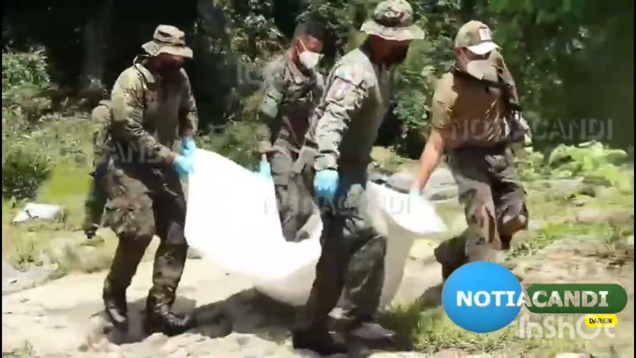 SENAFRONT HIZO EXTRACION DE  3 CUERPOS DEL DARIEN 