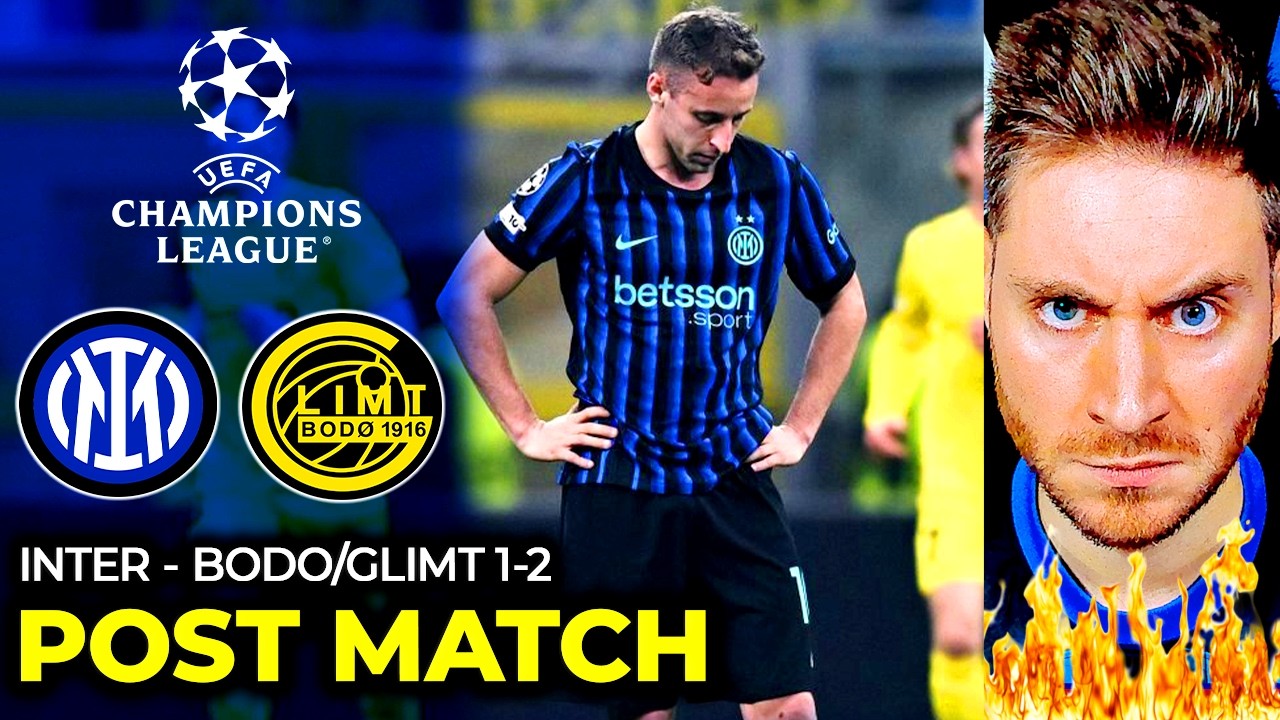 INTER BODO GLIMT 1-2 Il DISASTRO TATTICO di CHIVU! SFOGO...