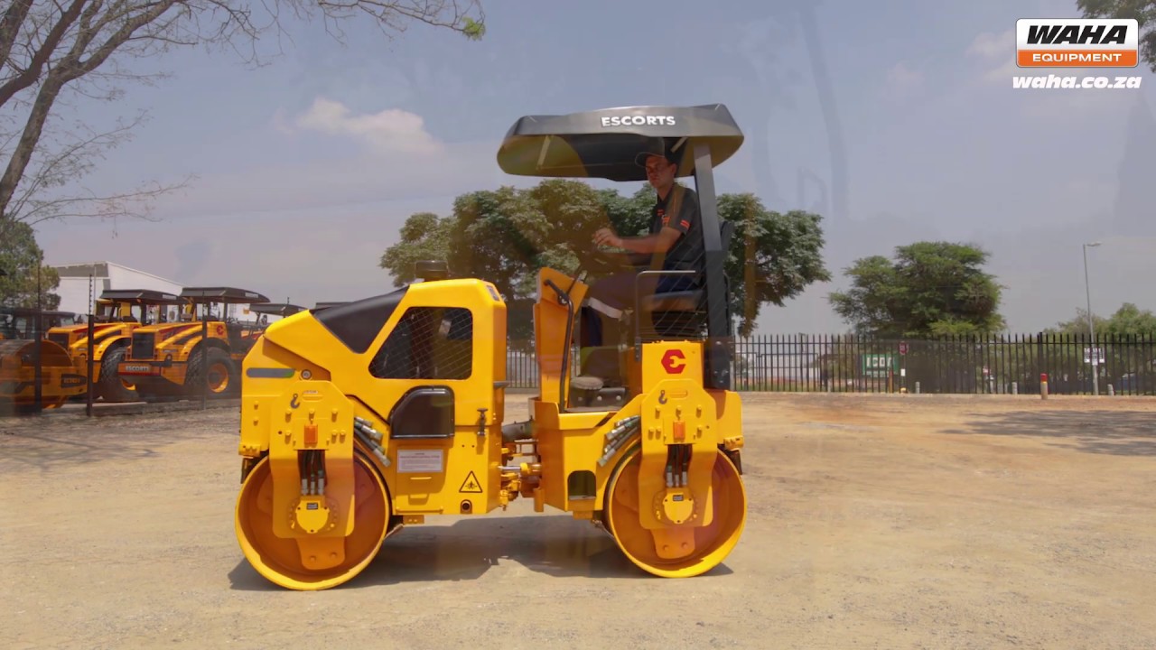 Escorts EC3664 Tandem Drum Roller