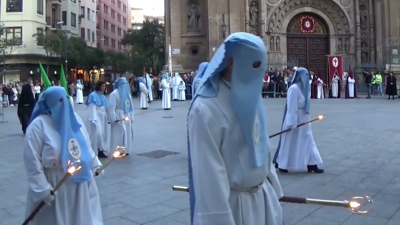 Semana Santa Zaragoza 2025 Resucitados jueves Sta Engracia