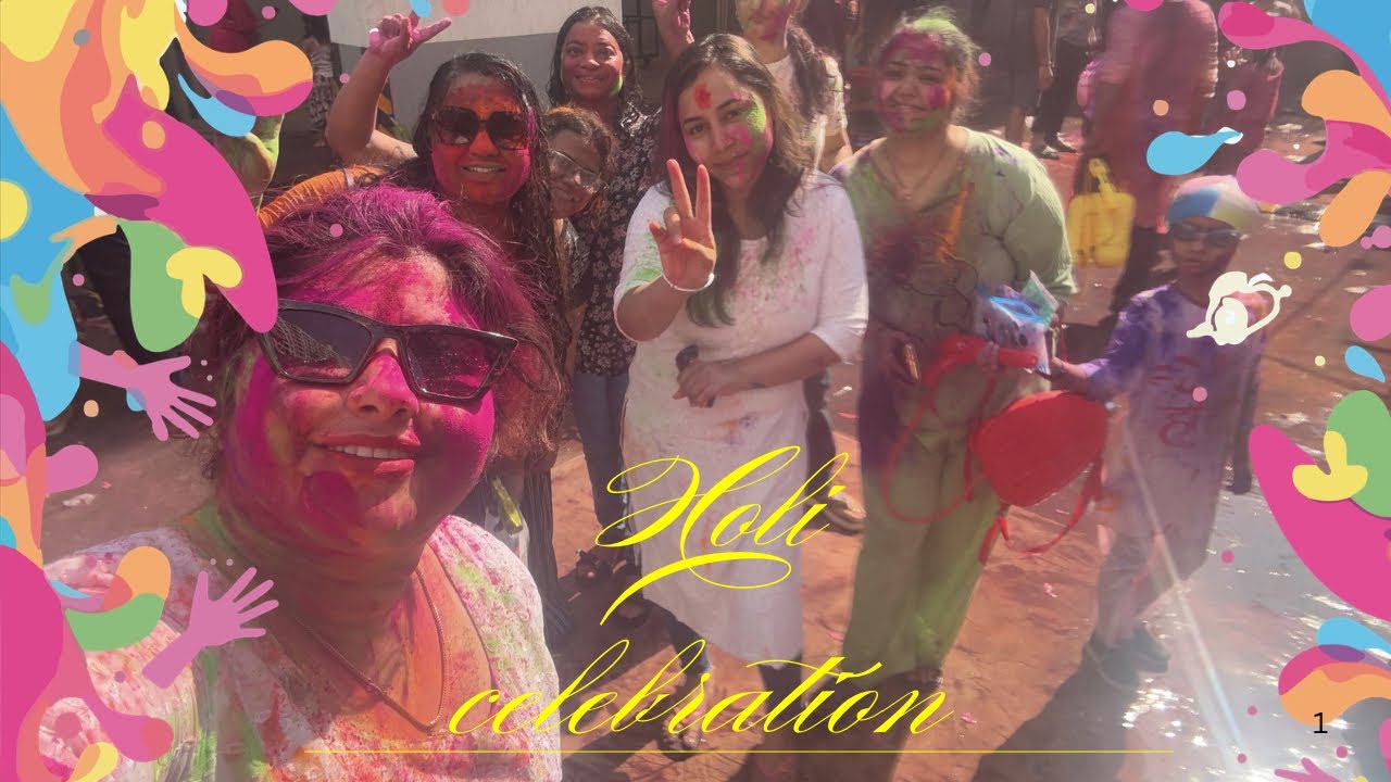 #blog101#Our Holi Party 2026 | Colors, Crazy Dance & Delicious Food 🌈🍛#FestivalOfColors@birds23 
