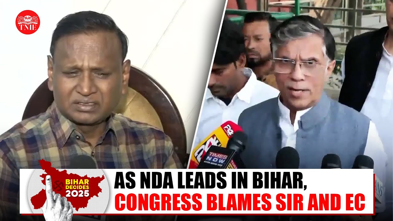 Bihar elections 2025: Congress leaders blame vote chori and SIR as NDA heads towards landslide win