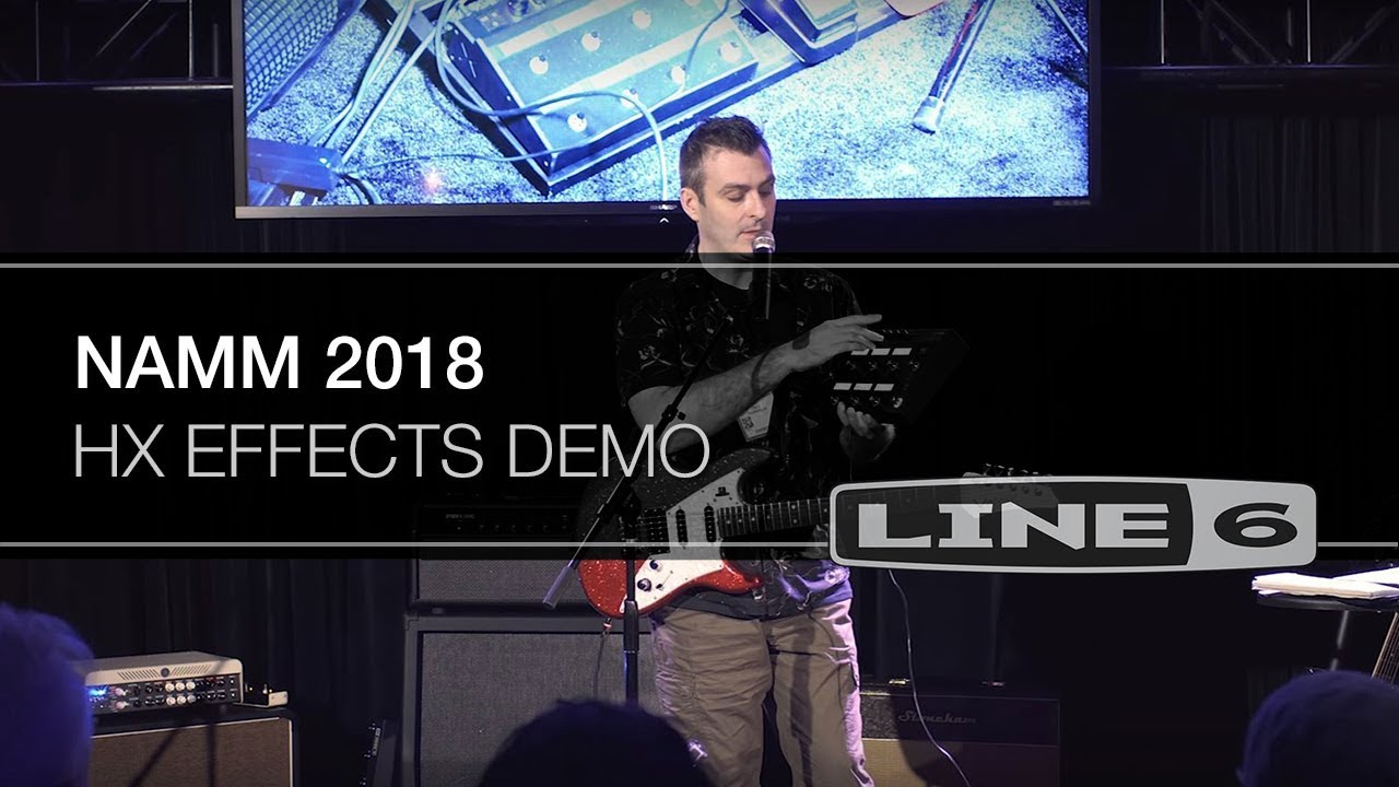 Эффекты HX — демонстрация на NAMM 2018