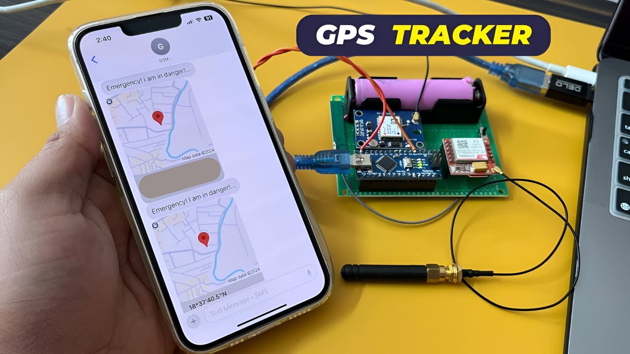 Build a GPS Tracker with Arduino and Send Data to Mobile | Complete Tutorial