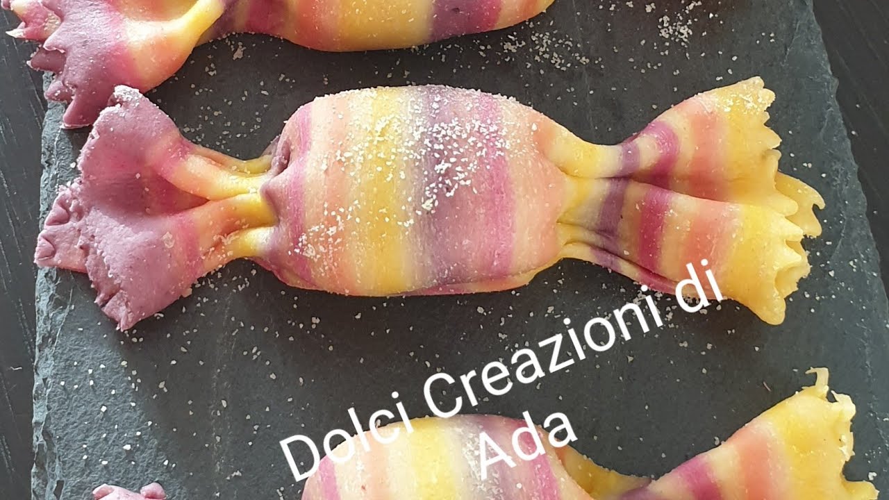 Ravioli a forma di caramella