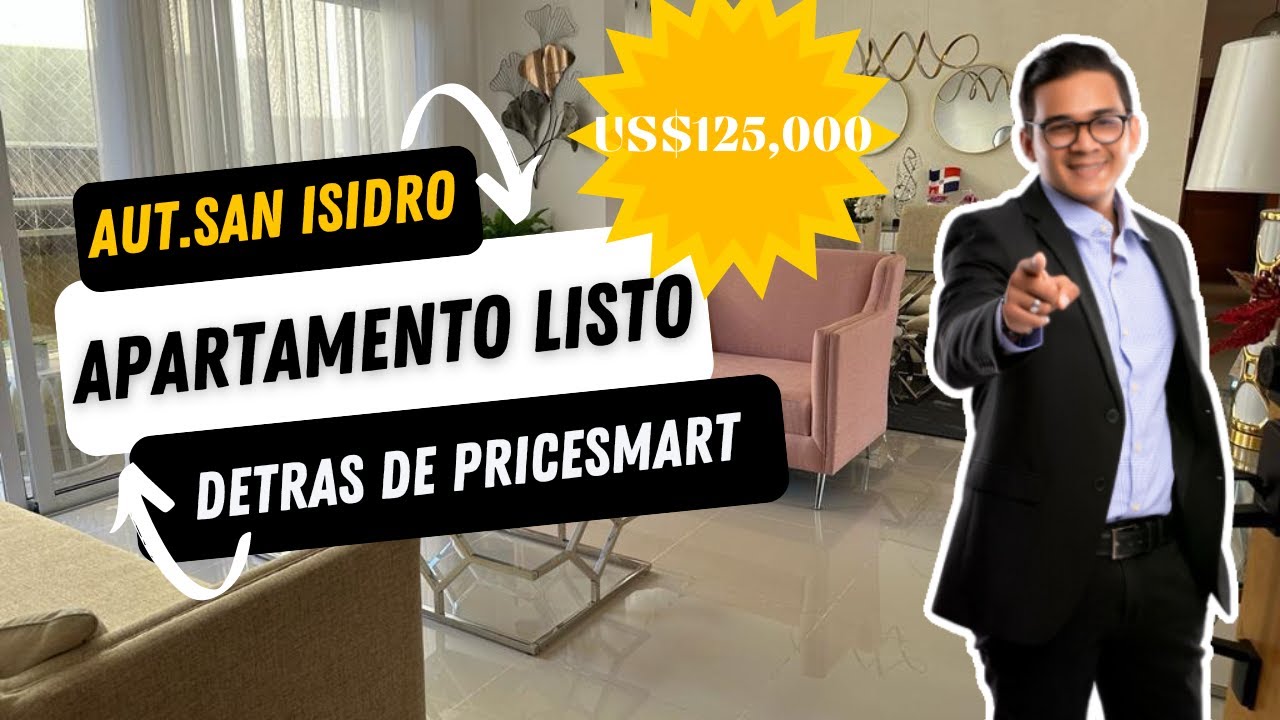 ESPECTACULAR APARTAMENTO LISTO DETRAS DE PRICESMART EN LA AUT. SAN ISIDRO! 122 MTS Y 2 PARQUEOS