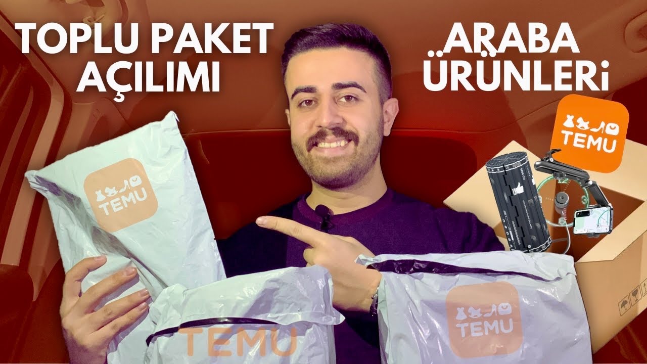 TEMU'DAN ALDIĞIM ARABA ÜRÜNLERİNİ TEST EDİYORUM ! BU PARAYA DEĞER Mİ ?