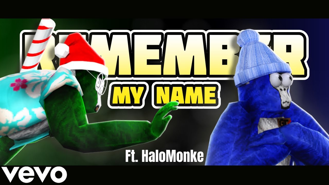 Remember My Name (Ft. HaloMonke) - Gorilla Tag Music Video