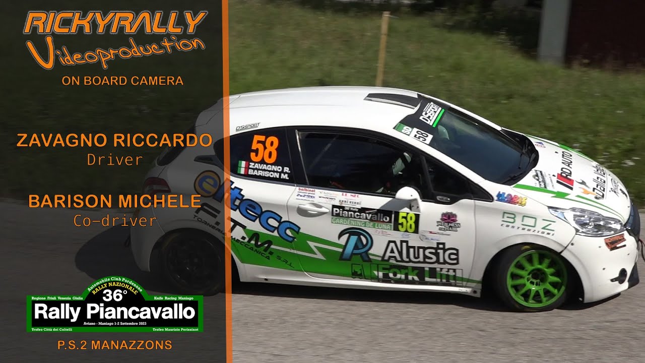 OBC ZAVAGNO - BARISON // 36° Rally Piancavallo 2023 // P.S.2 Manazzons