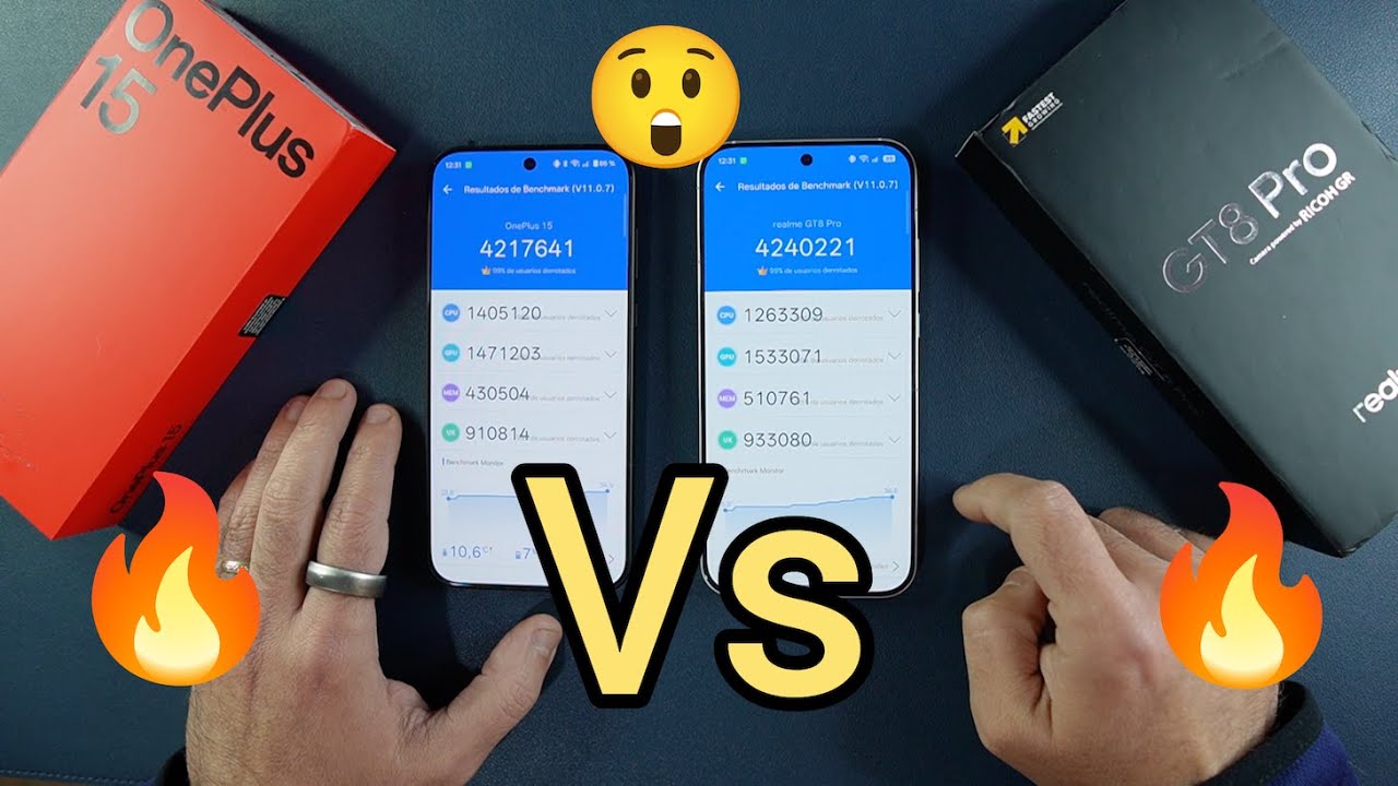 Oneplus 15 vs Realme GT8 Pro, El duelo DEFINITIVO ¿ Cuál comprar ?👀