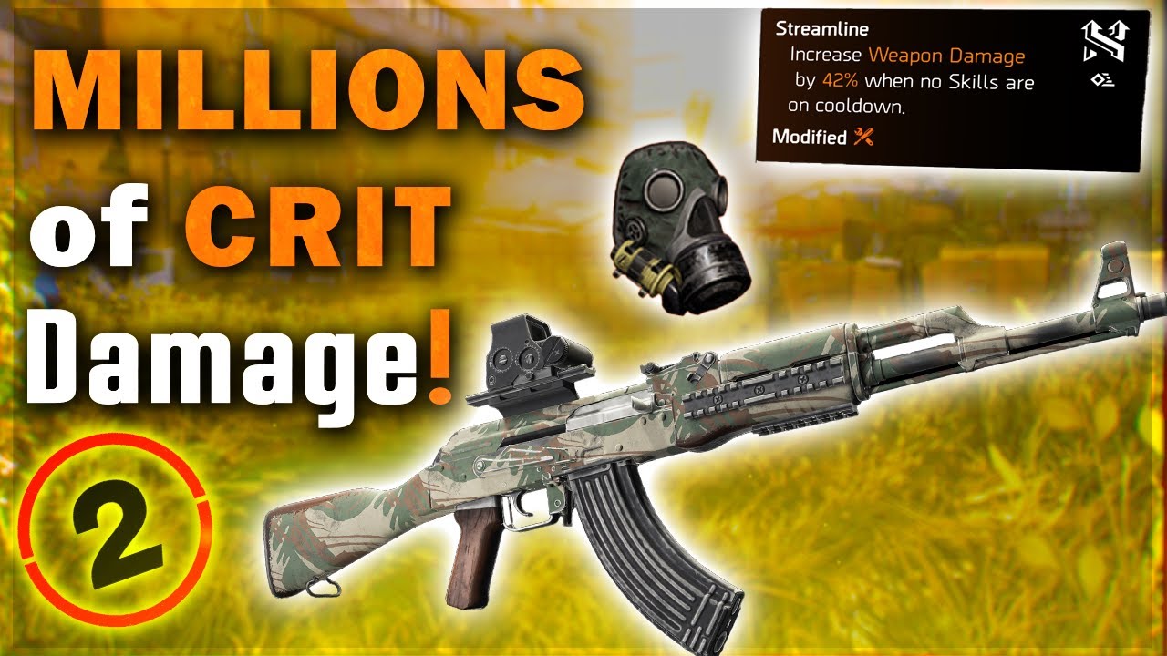 *DMG GOD* This TINKERER Build makes MILLIONS of CRIT Damage! (Division 2)