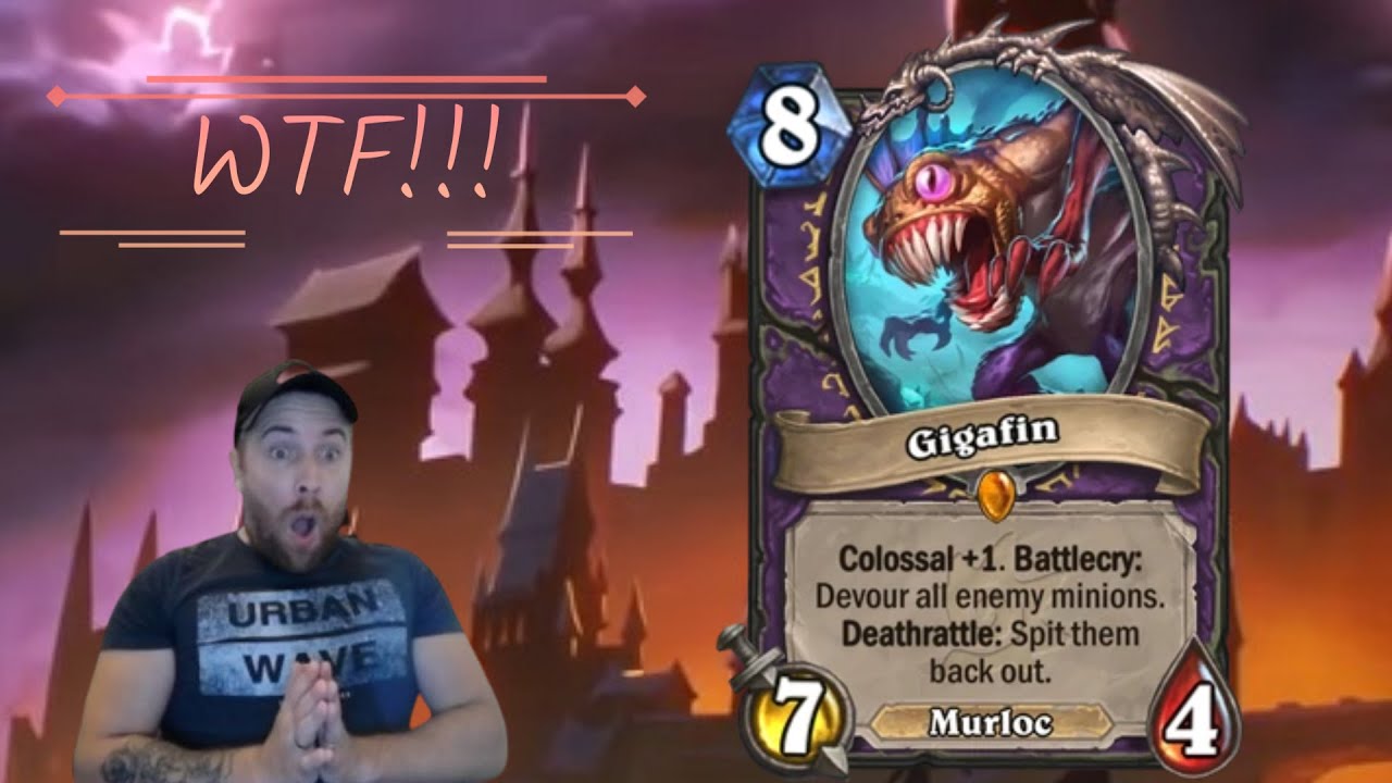 Gigafin Is Hungry - Imp Warlock - Hearthstone - Murder Of Castle Nathria