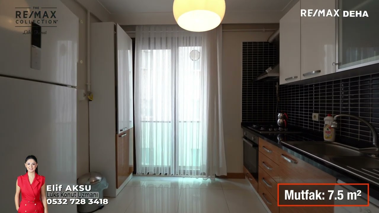 ATAŞEHİR İÇERENKÖY’DE KAT MÜLKİYETLİ -BOŞ- 3+1 SATILIK DAİRE