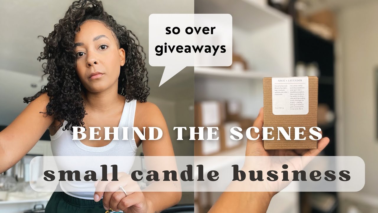 Prepping Materials + My Thoughts on Giveaways | Day in the Life of a Candle Maker