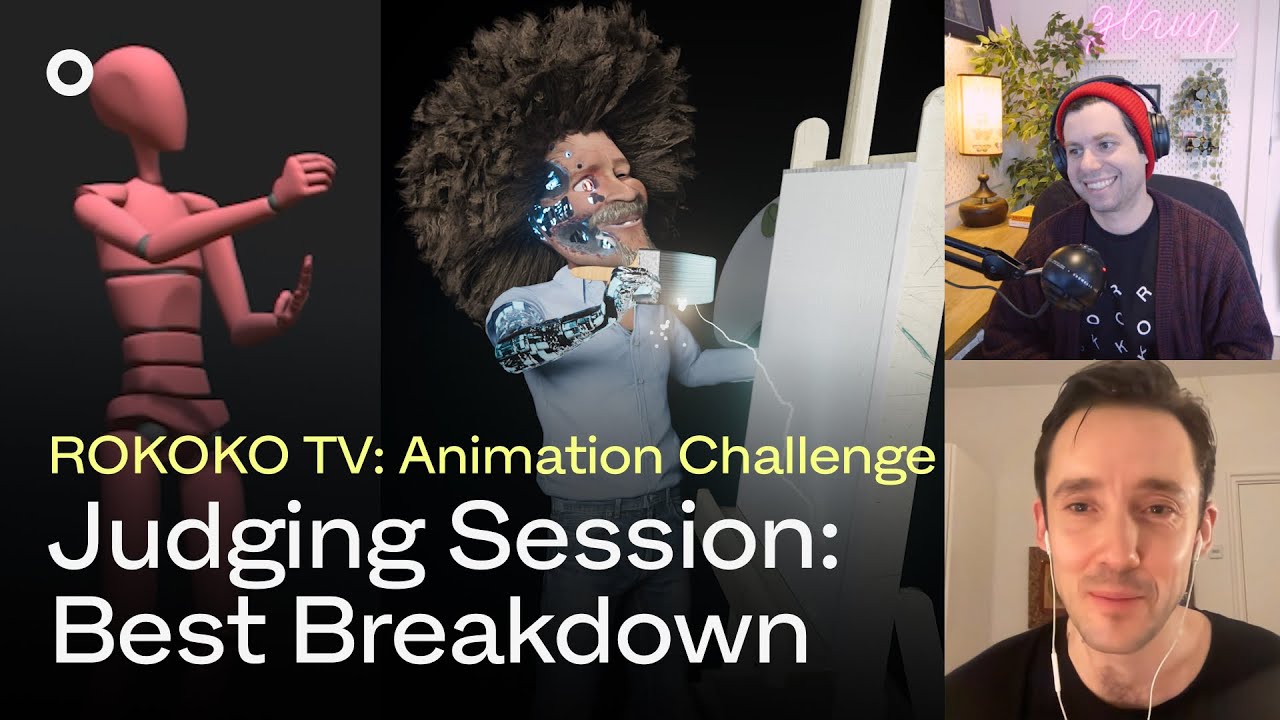 Best Breakdown Judging Session | ROKOKO TV Intergalactic Animation Challenge