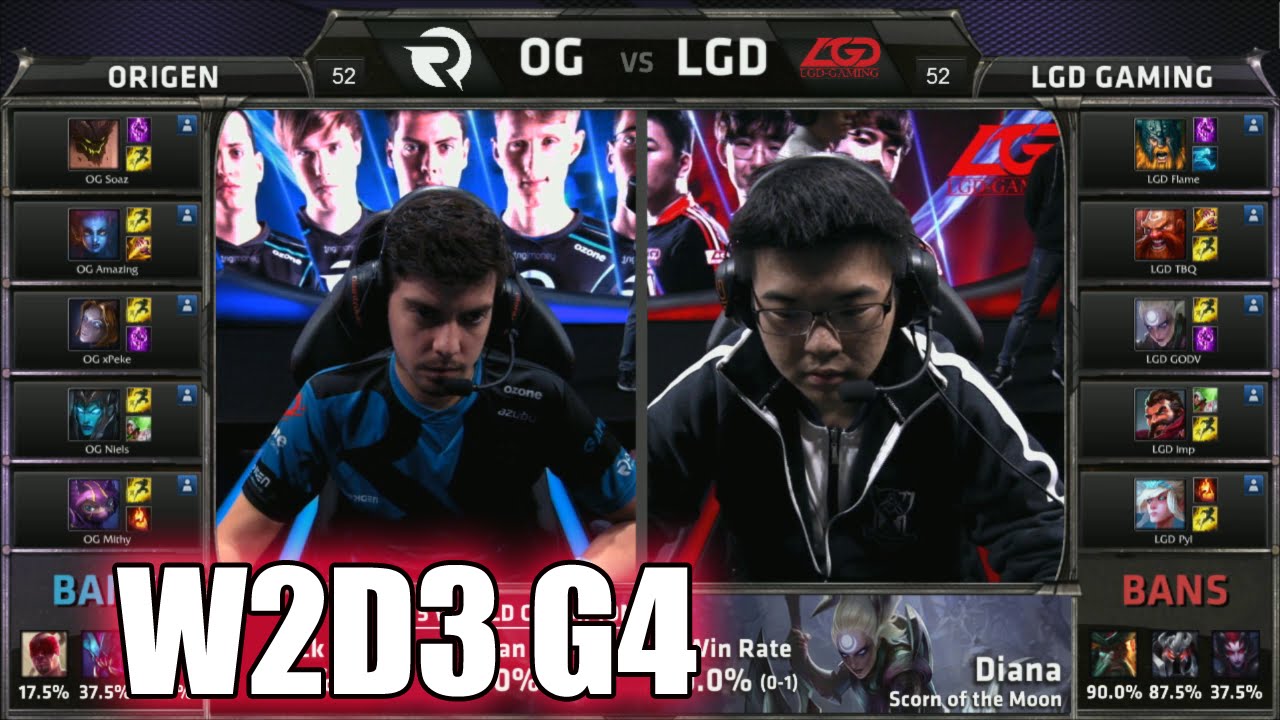 Origen vs LGD Gaming | Week 2 Day 3 Group D LoL S5 World Championship 2015 | OG vs LGD G2 Worlds