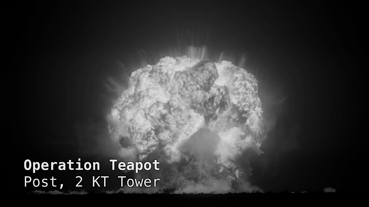 Nuclear Test Film Highlights #2 - Restored Footage, Epic Explosions