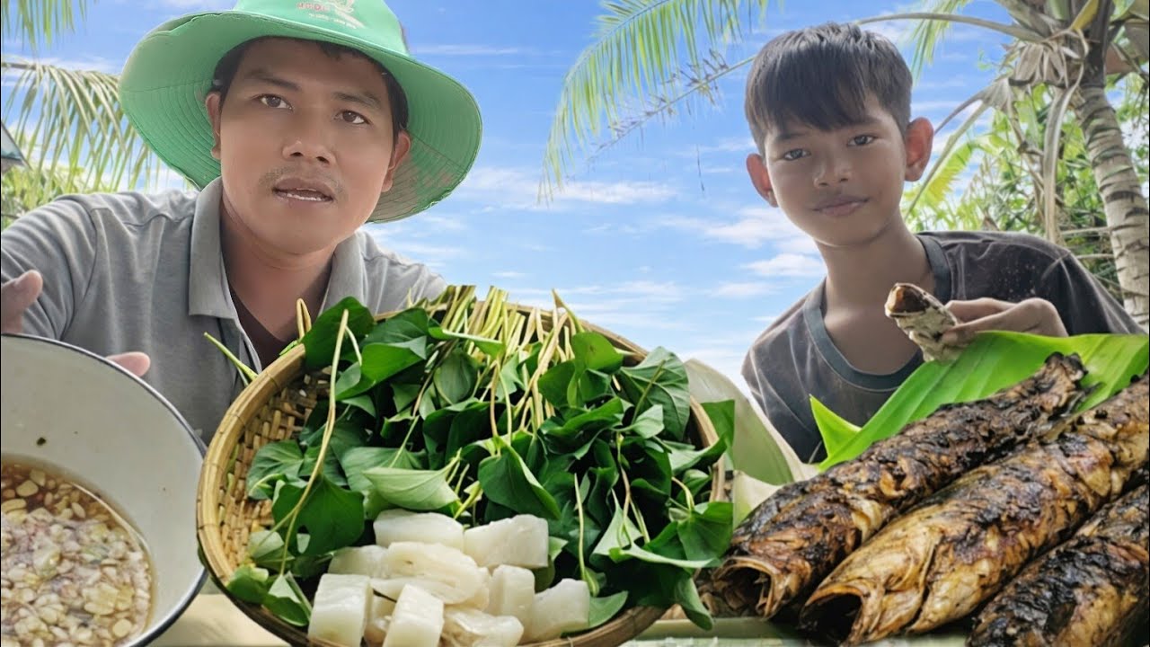 Đi Thăm Lờ Đêm, Về Làm Bữa Cá Nướng Trui Đúng Chất Quê
