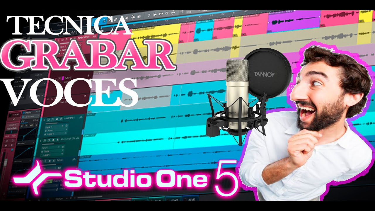 Como grabar voces en Studio One! Crear sesi&oacute;n  MUY FACIL!!