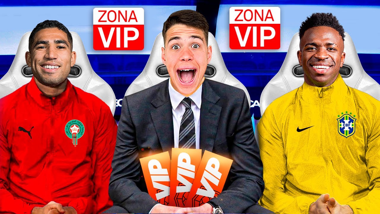 Me CUELO en la ZONA VIP del MARRUECOS vs BRASIL!