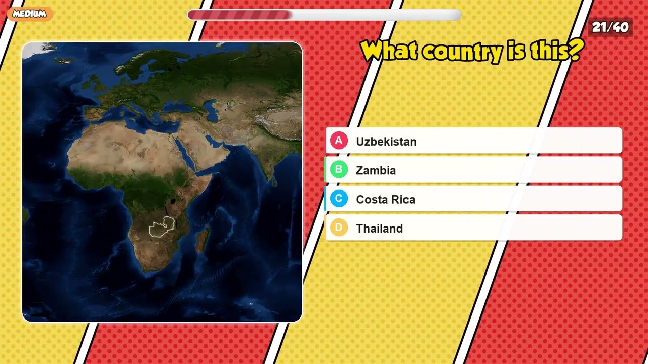 Name Every Country — 40 Maps from Easy to IMPOSSIBLE