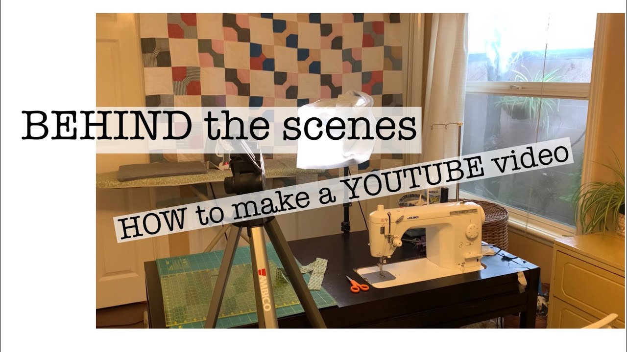 Как снять видео для YouTube | Вот как я делюсь с вами своими видео | #mysewingroom