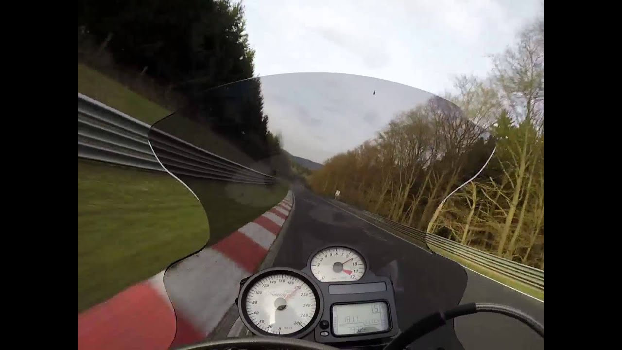 Nordschleife 13.04.2015 BMW K1200R on board