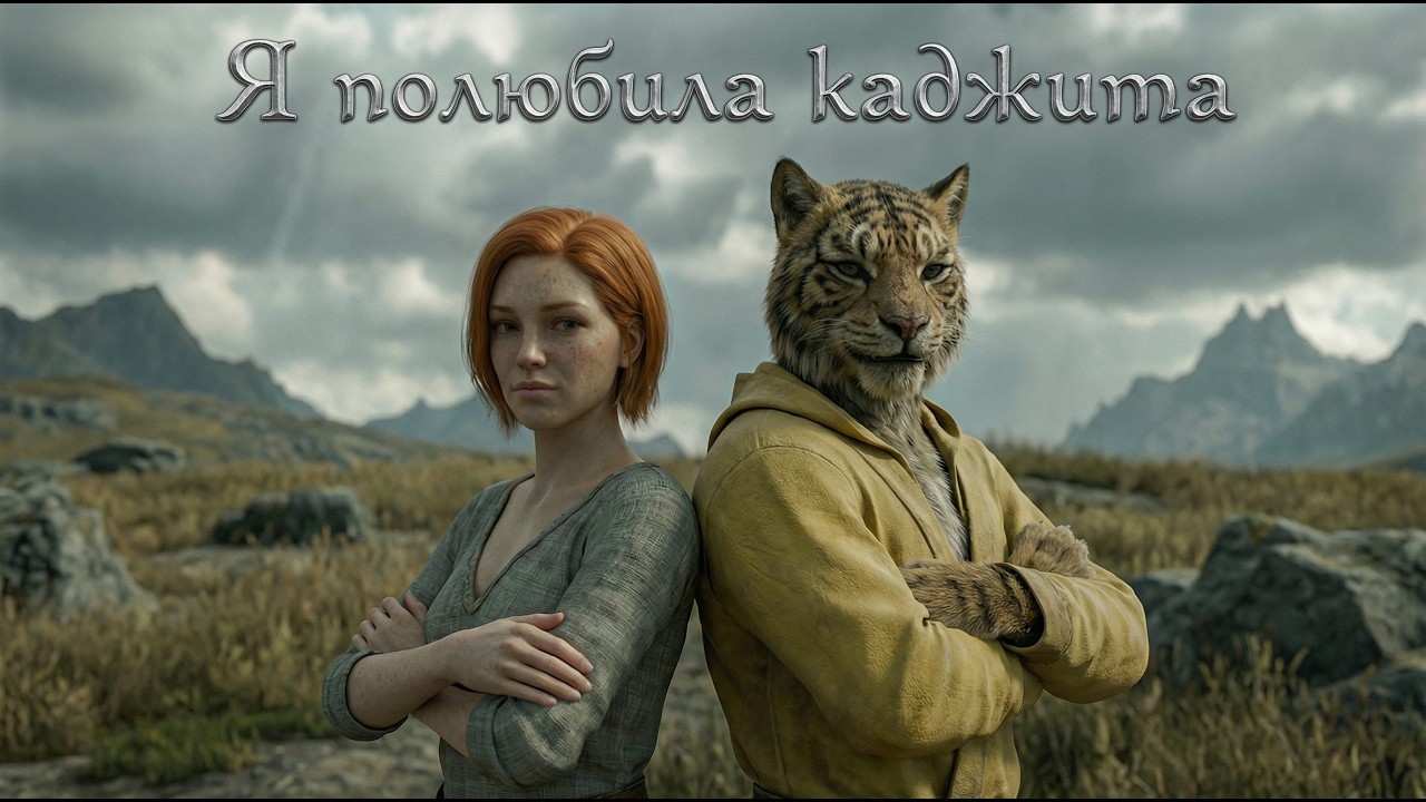Я полюбила каджита - Skyrim cover (Краски - Я полюбила бандита) #skyrim #yngvild #elderscrolls