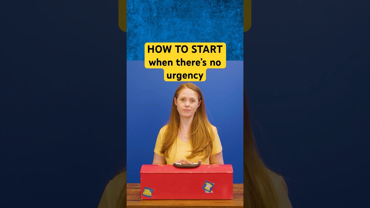 Tasks Not Feeling Urgent? No problem! Try this!