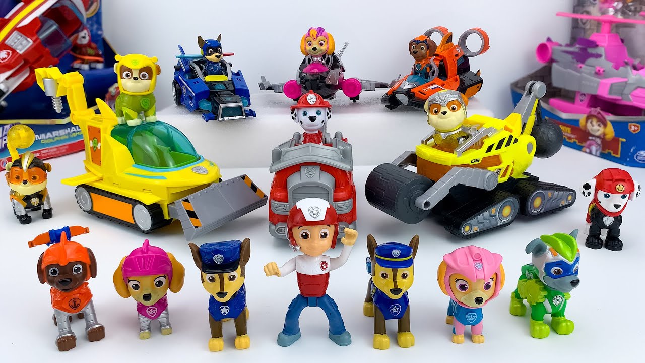 Paw Patrol Toys Unboxing ASMR – Fastest Pups, Coolest Rides & Ultimate Missions! ⚡🐾