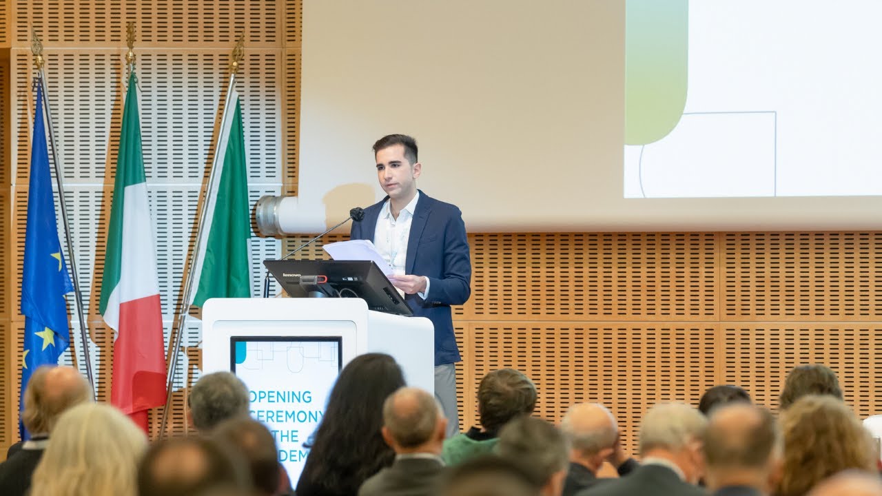Pierpaolo Casamassima, 3rd-year MEDTEC student – Opening Ceremony of the Academic Year 2021/22