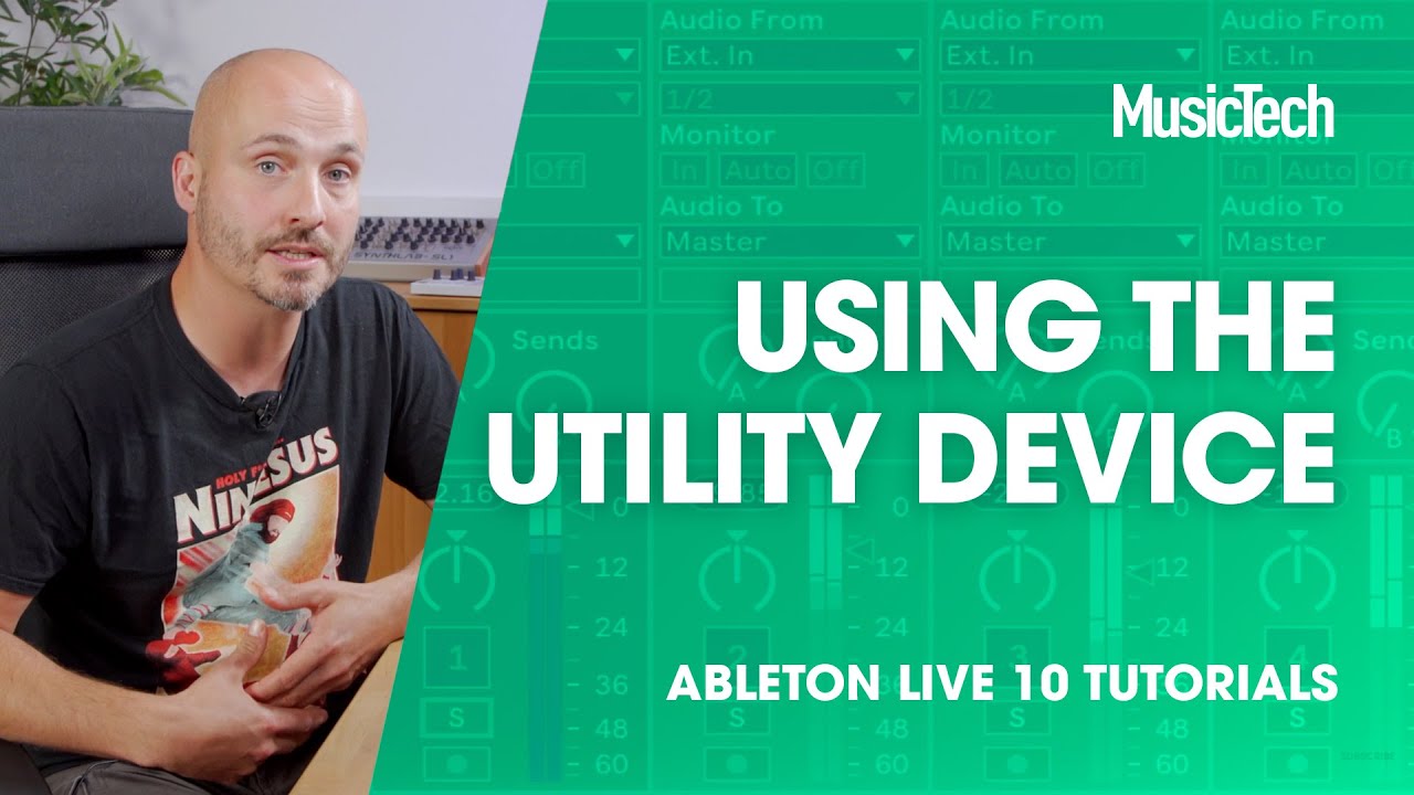 Учебные пособия по Ableton Live – Использование служебного устройства