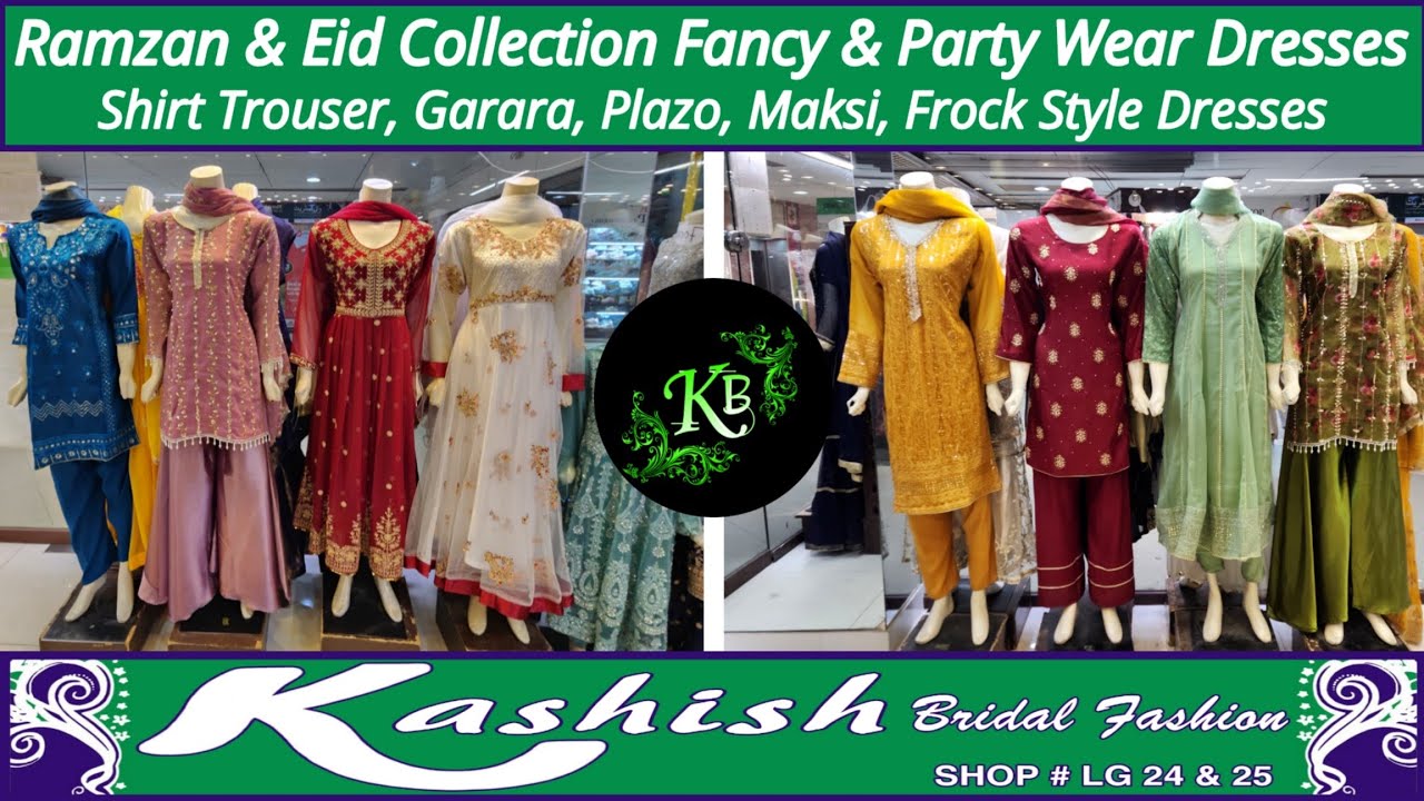 Eid Sale 2024 🤩🎉 Pakistani Fancy & Party Wear Dresses from latest Eid Collection at Millennium Mall
