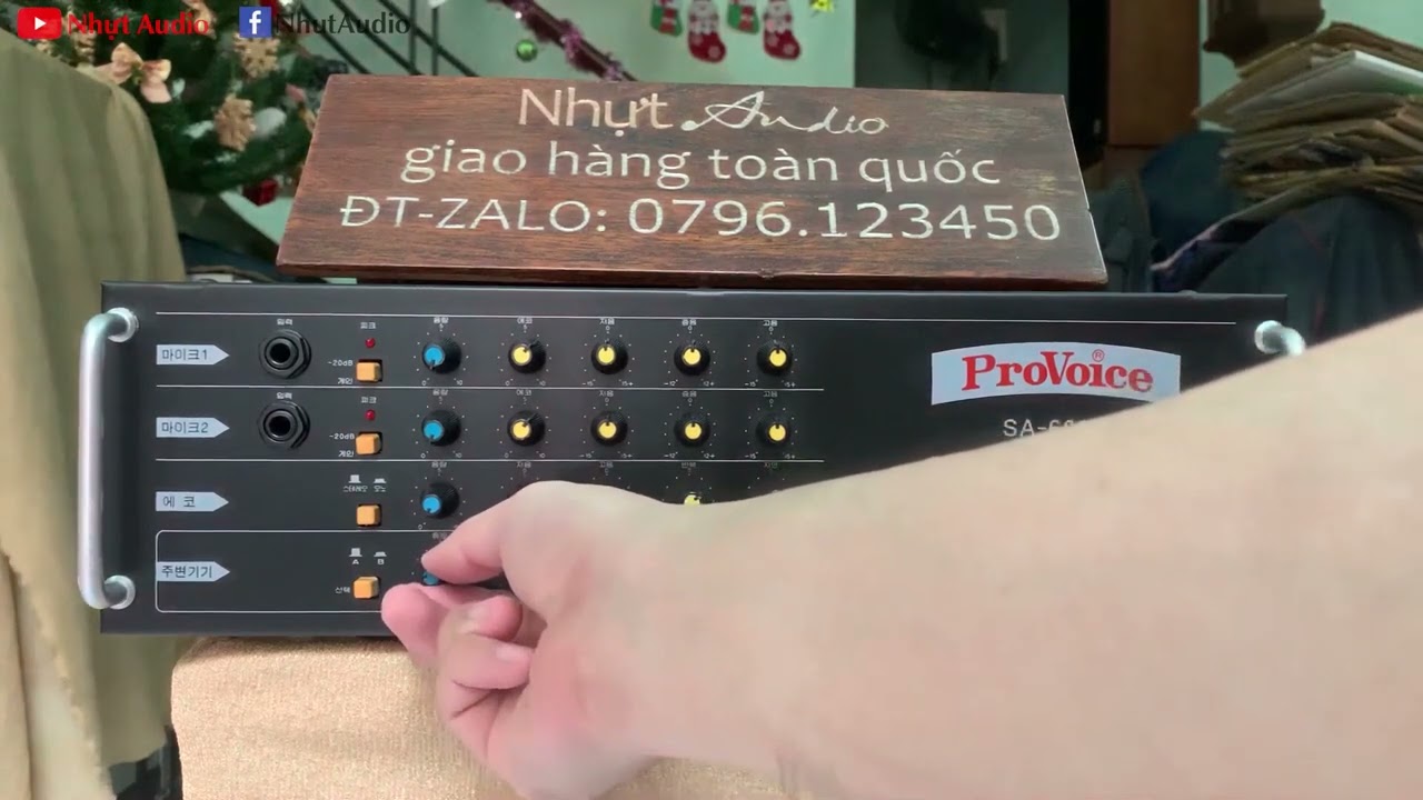 🧧 ĐẠI HẠ GIÁ | PROVOICE SA-602A KOREA | 500W | 4 MOSFET | KARAOKE | GIÁ 3TR | NHỰT AUDIO