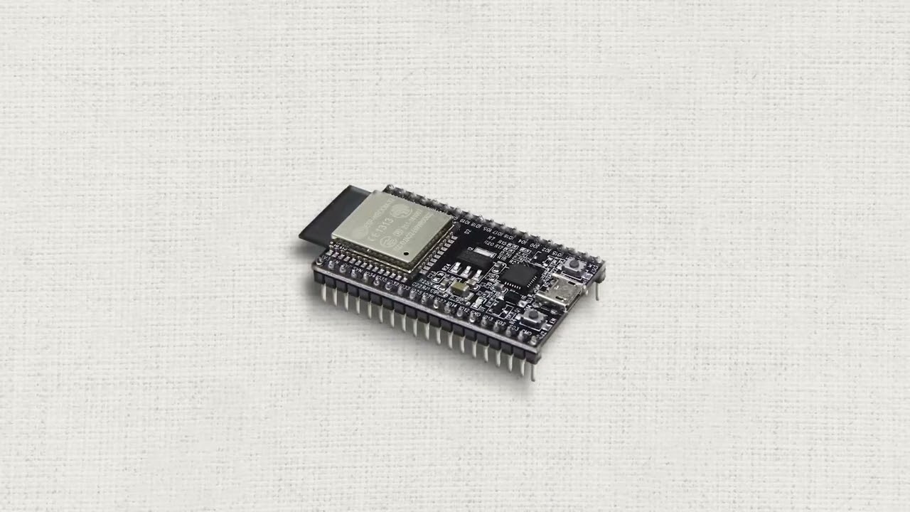 esp32 intro video for my personal client