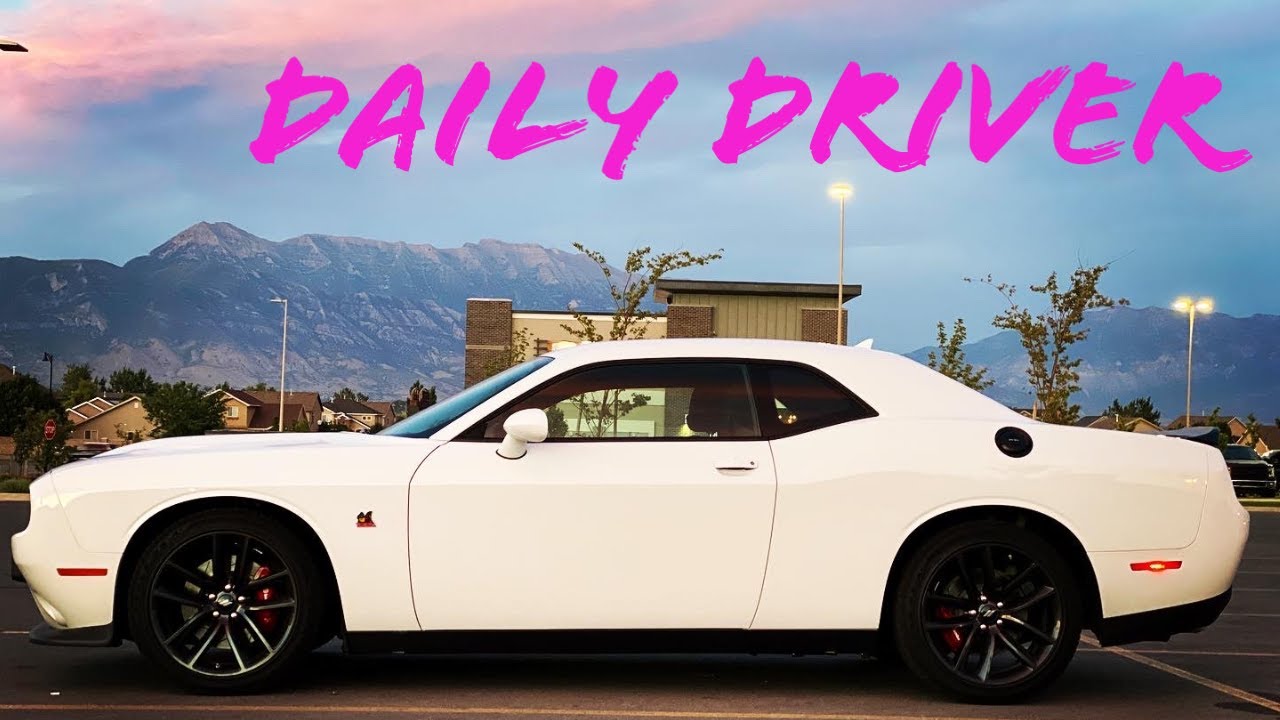 What it's Like to Daily Drive a Manual Dodge Challenger Scat Pack - POV