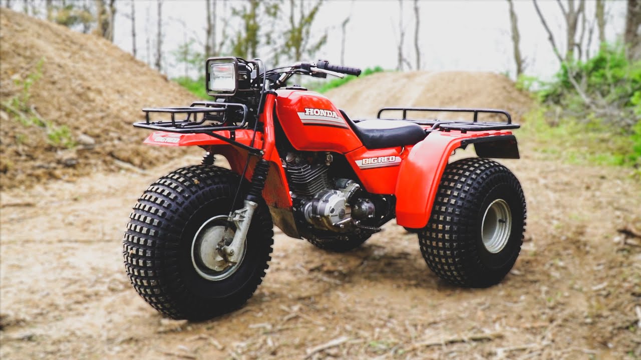 Я нашел выжившего.. | Honda Big Red 250ES 1985 года!