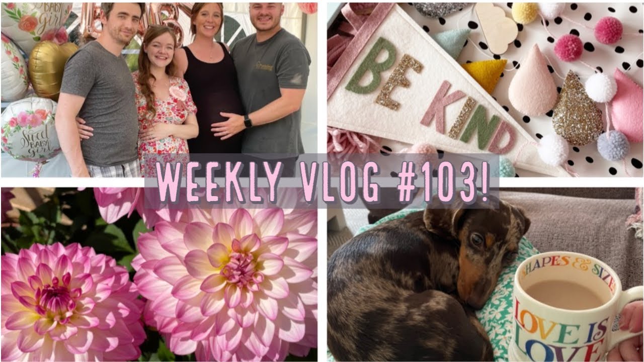 Weekly Vlog #103 | 2021 | Craft Room Tour, Birthday Gifts & Baby Shower!
