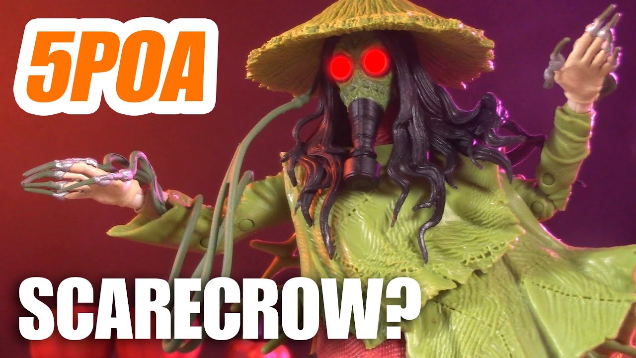 FEAR HIMSELF! DC Multiverse Batman Infinite Frontier Scarecrow - 5POA Action Figure Review