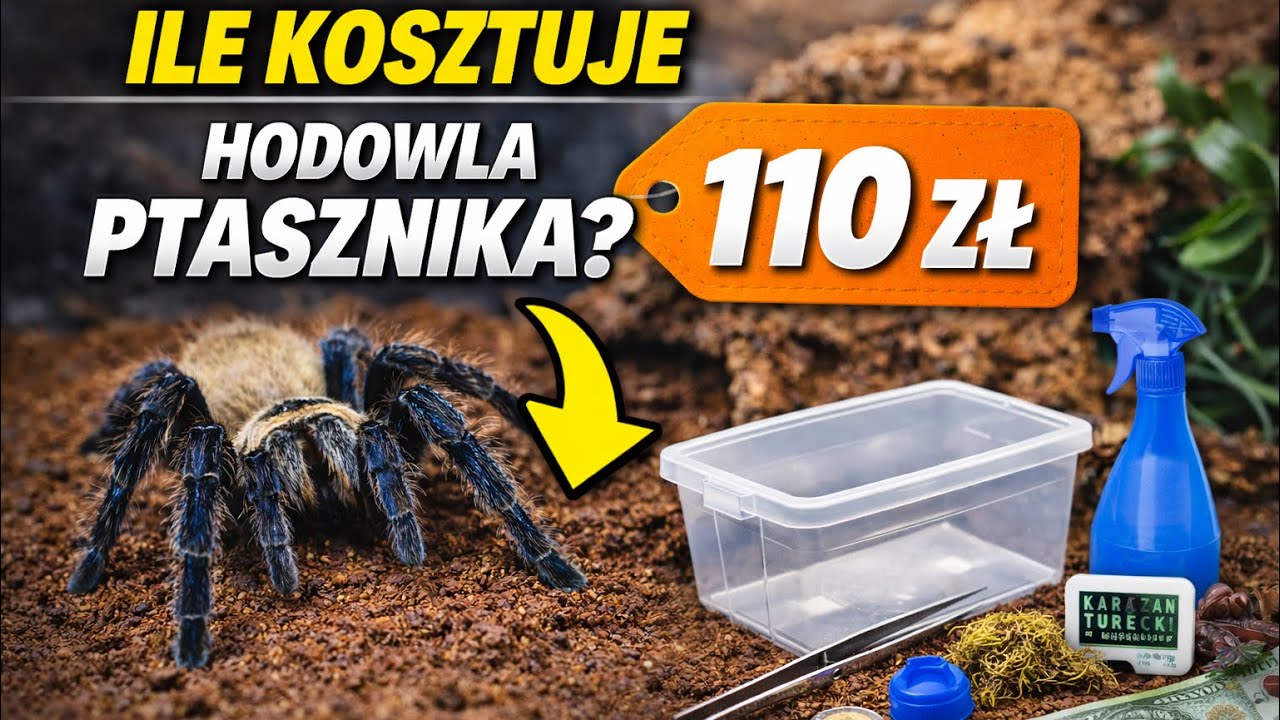 Ile MUSISZ wydać na ptasznika? Starter pack